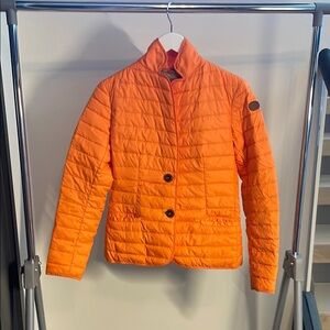 Gimos Orange Quilted Jacket